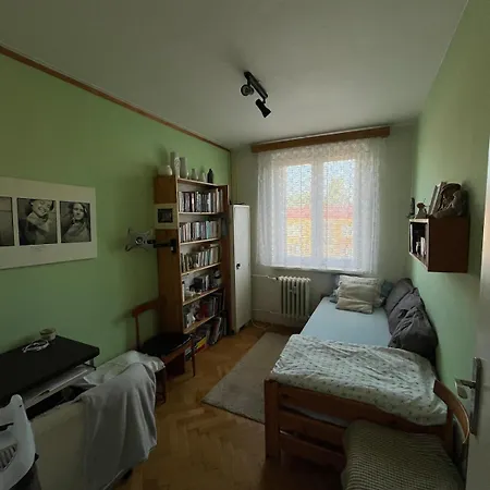 An Authentic Retro With A View Of The Park Apartament Karlowe Wary